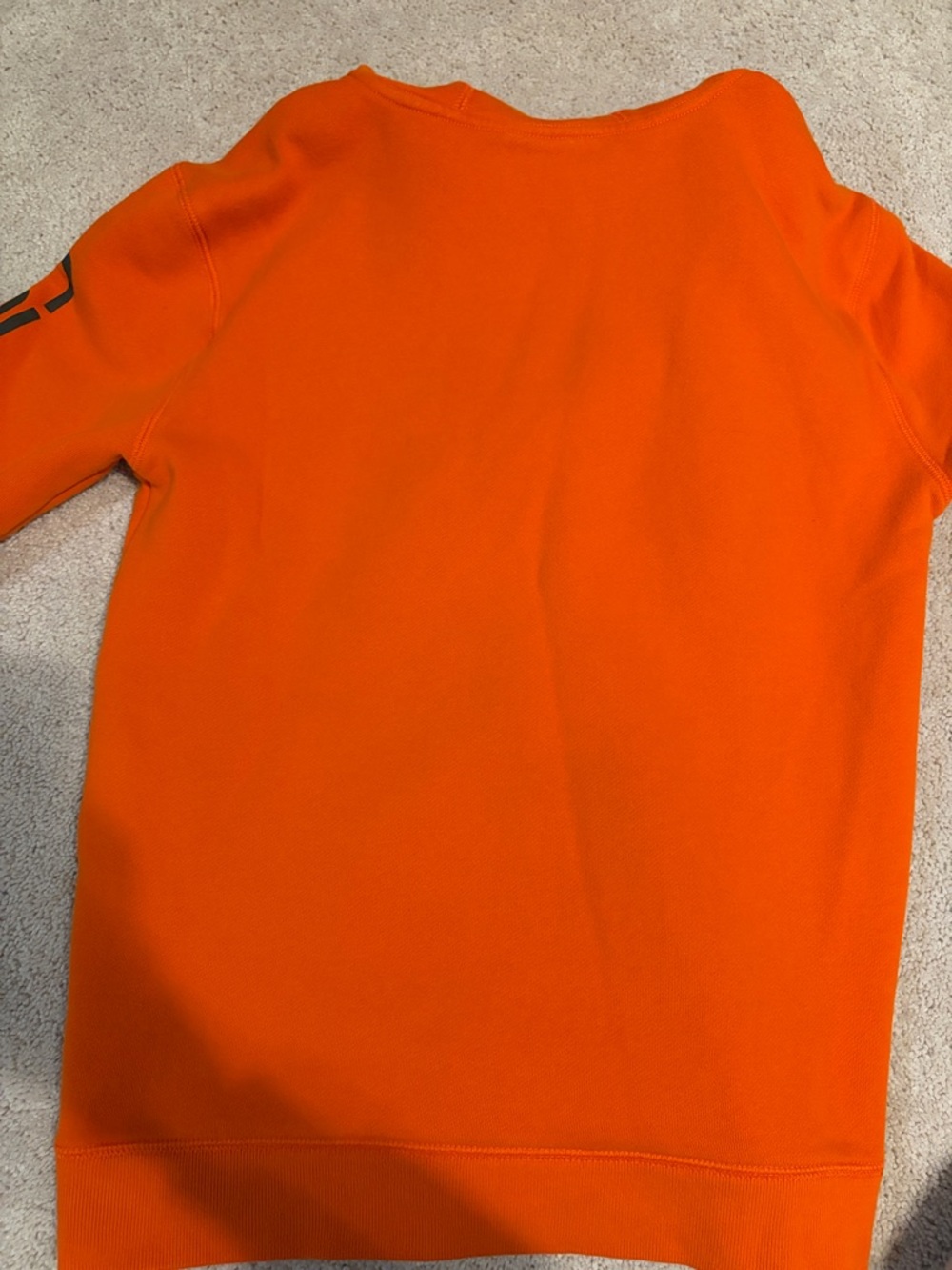 Carhartt High-Visibility Orange Pullover Hoodie - Picture 4 of 4
